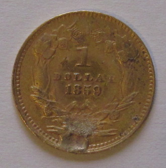 Grade/Value-An-Abused-1859-Gold-Dollar