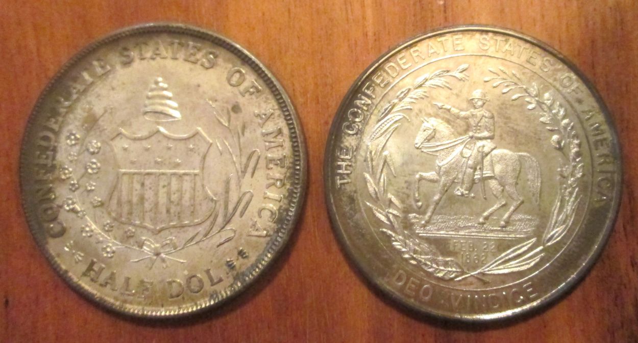 Confederate-States-Of-America-Half-Dollar-Fakes-Or-Medals?