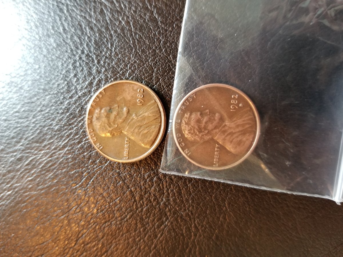 Legit-1982-D-Small-Date-Transitional-Copper-Planchet-3.1-Gs