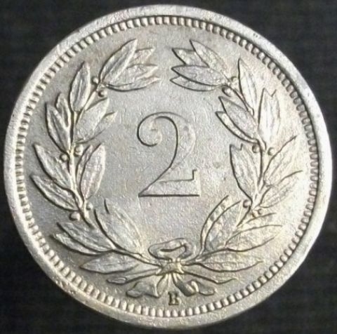 1944-Switzerland-2-Rappen