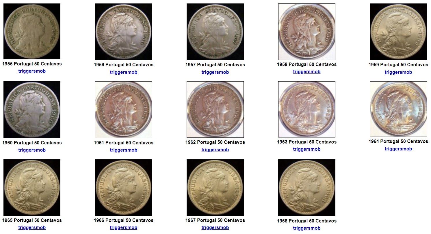 1930-Portugal--50-Centavos-KM#577