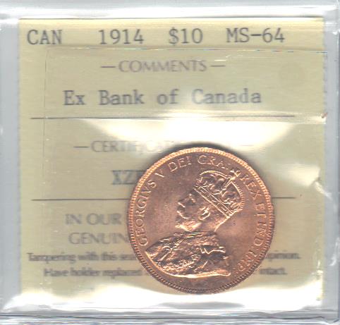 Bank-Of-Canada-1912-14-Gold-Coin-Special-RCM-Release