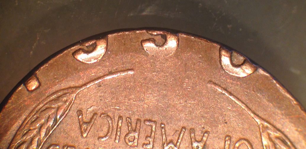 1955-D-LWC-With-Some-Error-1950-Punched-On-Reverse