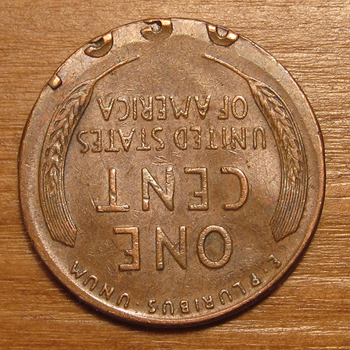 1955-D-LWC-With-Some-Error-1950-Punched-On-Reverse