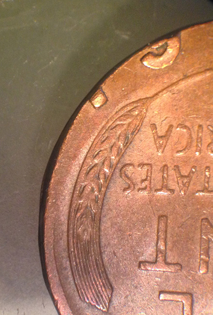 1955-D-LWC-With-Some-Error-1950-Punched-On-Reverse