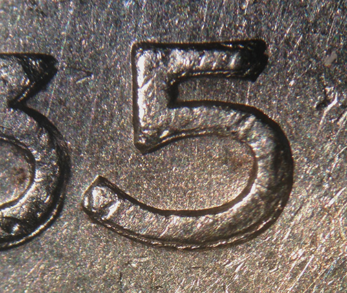 Switzerland-5-Franc-1935---Doubled-Die-Or-Similar?