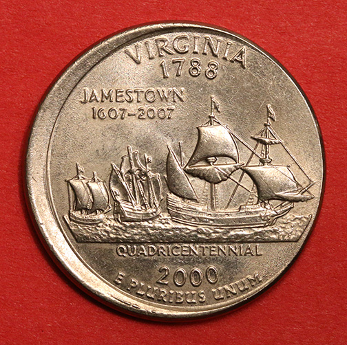 2000-Virginia-Quarter-Off-Center/Broadstrike
