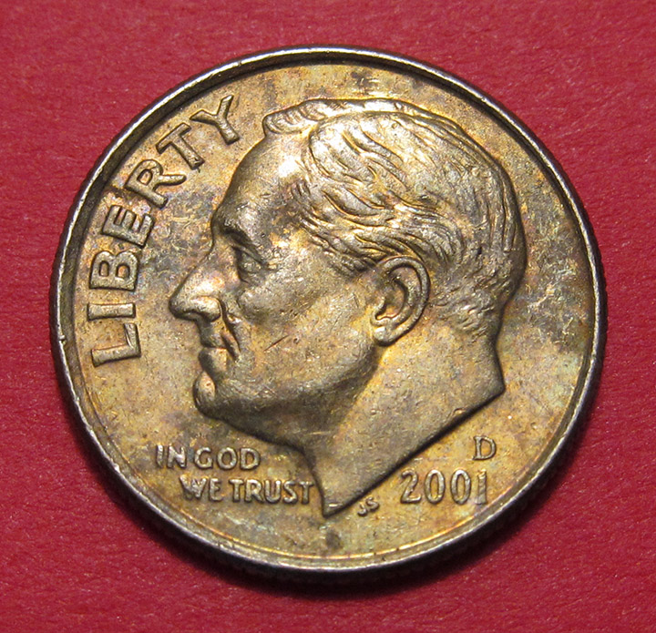 2001-P-Roosevelt-Dime-Black