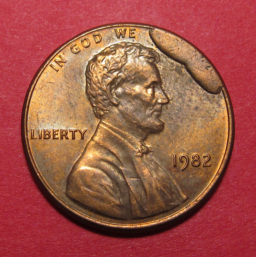 1982-Lincoln-Memorial-Cent-Obverse-Cud-#39