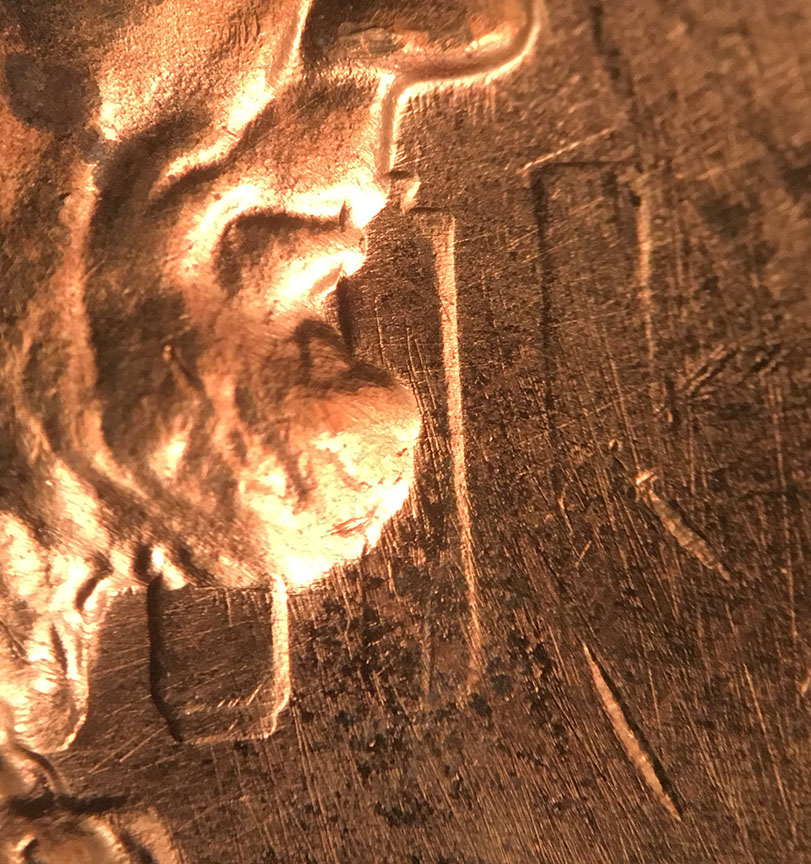 1974-Lincoln-Memorial-Cent-OBV-And-REV-Strong-Die-Clash