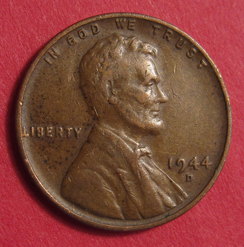 1944-D/S-Lincoln-Wheat-Cent-OMM-002-From-Bag-O-Wheats