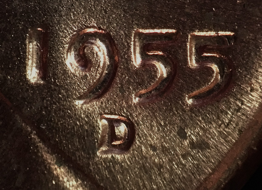 1955-D-Lincoln-Wheat-Cent-DDO-001,-FS-101-From-B/U-Roll