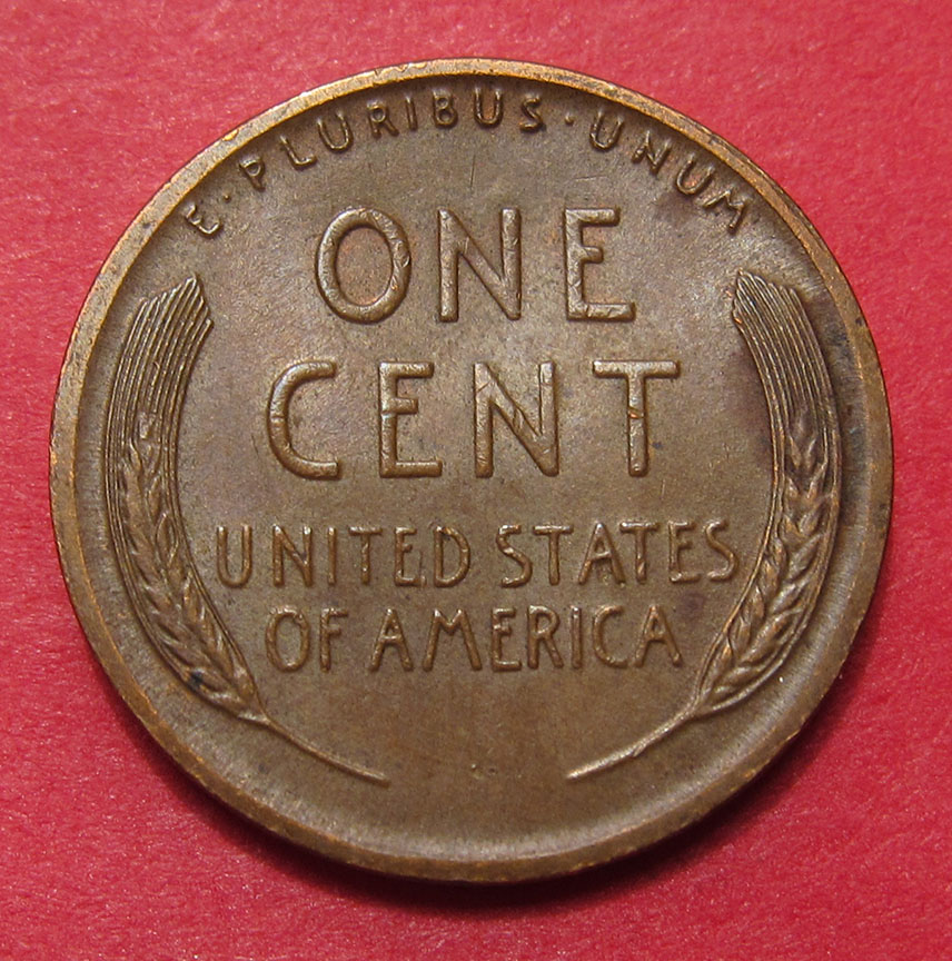 1948-Lincoln-Wheat-Cent-With-Denticles---Encased-Coin