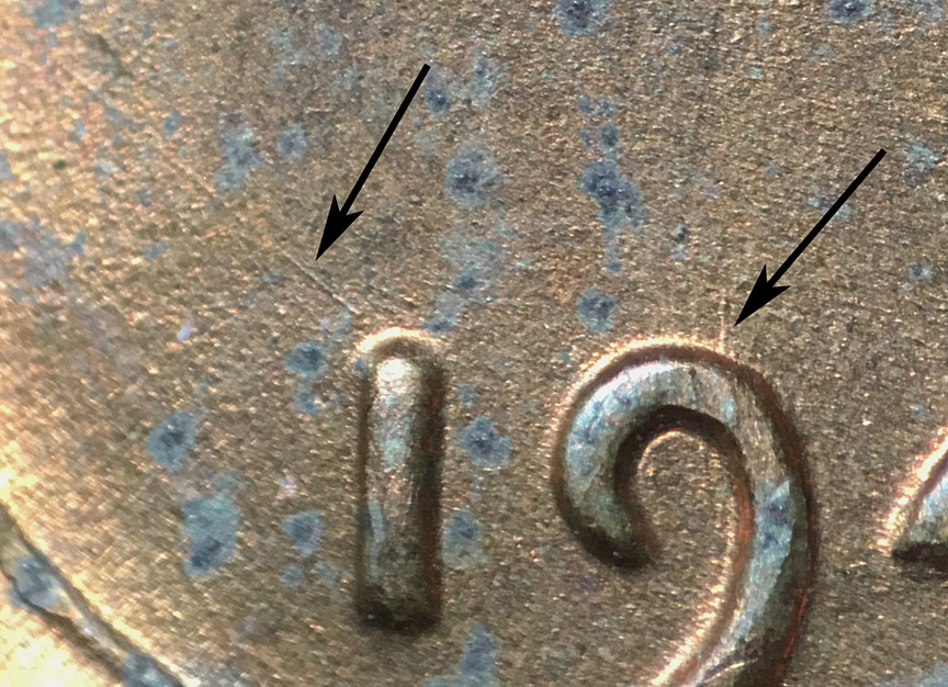 1944-D/S-Lincoln-Wheat-Cent-Over-Mint-Mark-OMM-001,-FS-511-Unc-Stage-A