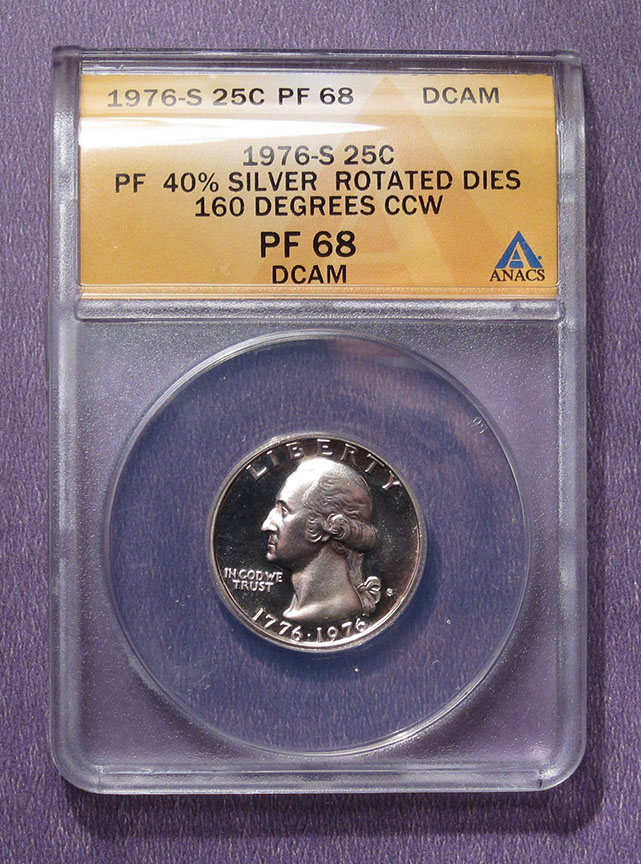 1976-S-Washington-Quarter-Silver-Proof-Rotated-Die-135-Degrees-CCW
