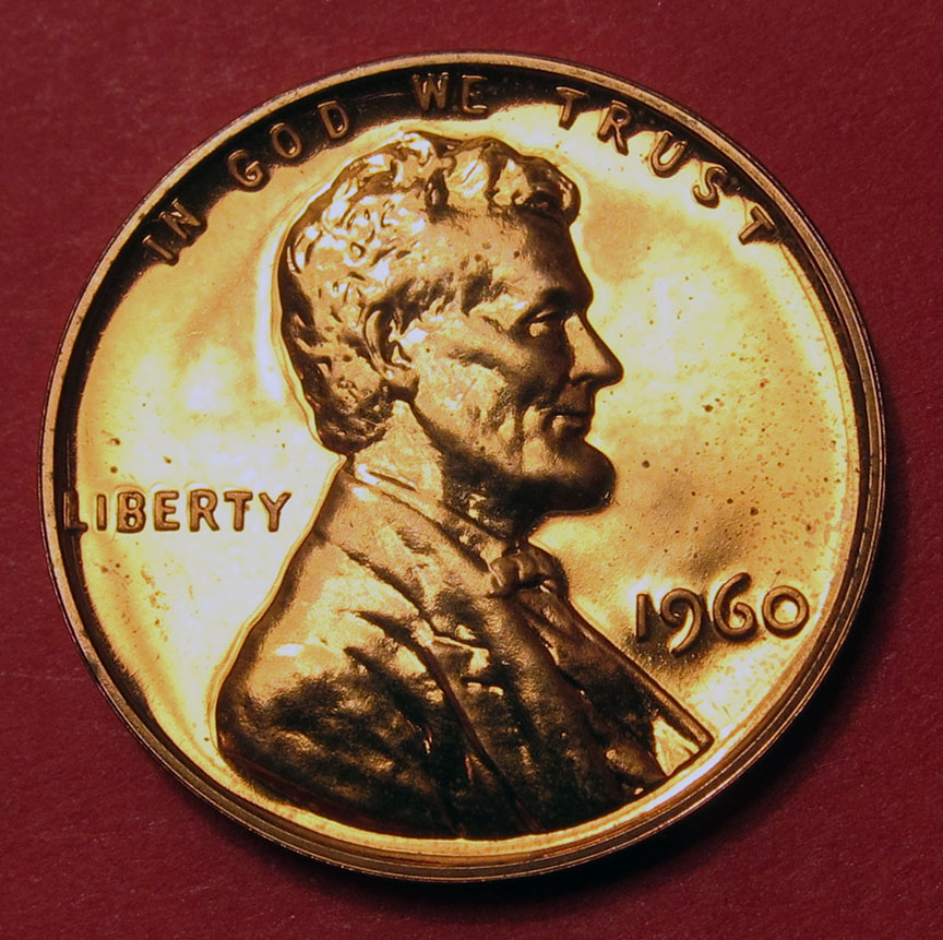 1960-Lincoln-Memorial-Cent-Proof-DDR-009,-FS-801