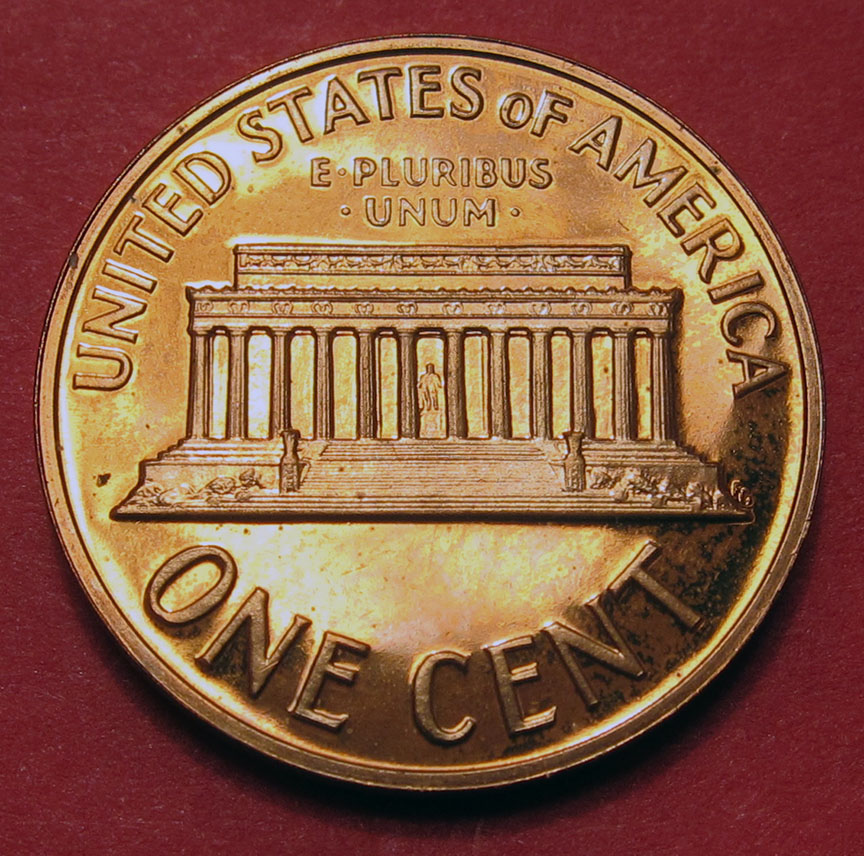 1960-Lincoln-Memorial-Cent-Proof-DDR-009,-FS-801