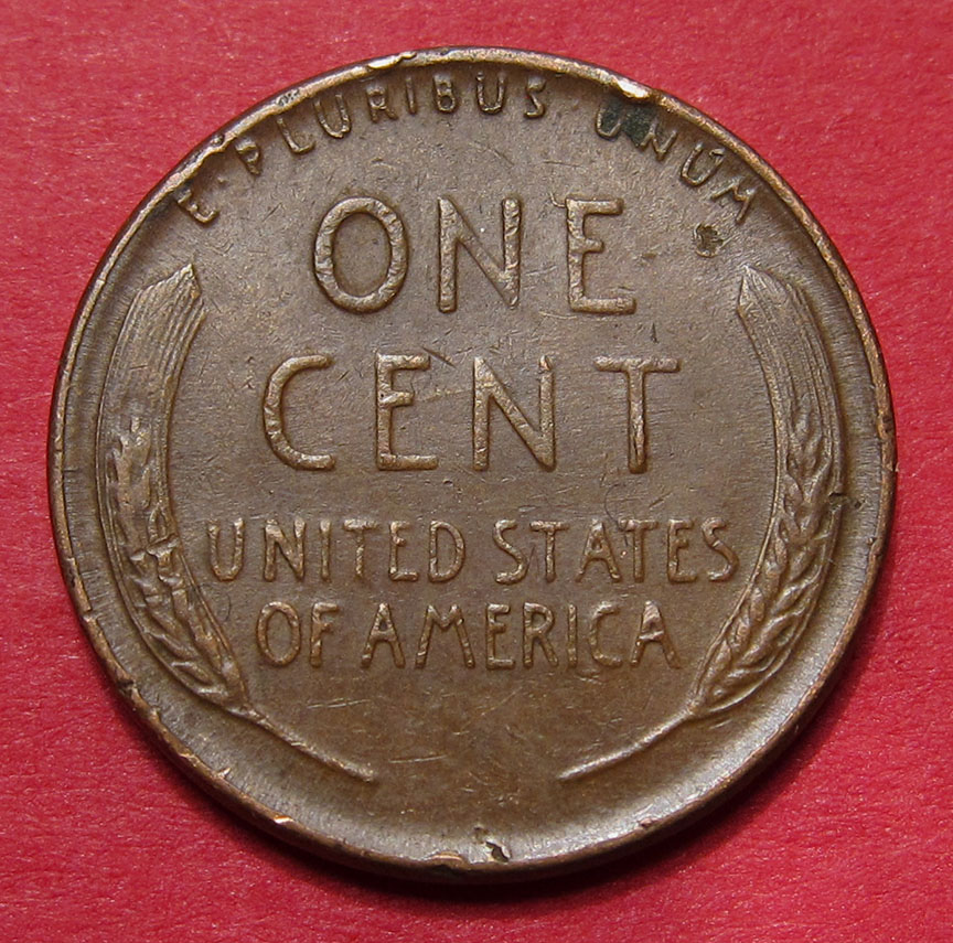 1952-Lincoln-Wheat-Cent-Amusing-Face-Lamination-Error
