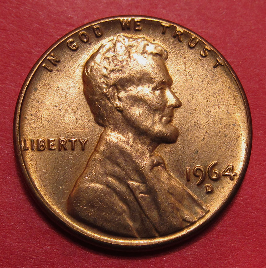 1964-D-Lincoln-Memorial-Cent-1MM-028---Last-One-For-A-Couple-Days