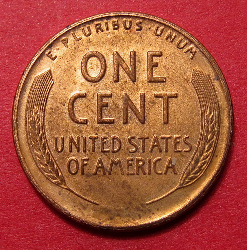 1943-Lincoln-Wheat-Cent---Nice-Copper-Colored-Fake