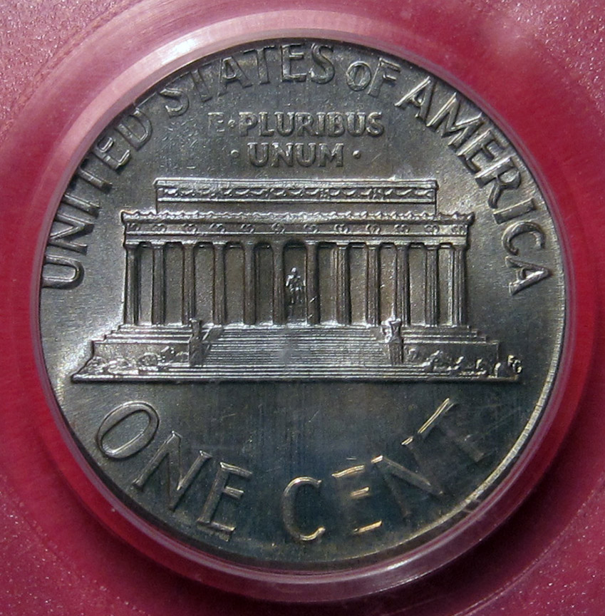 1966-Lincoln-Memorial-Cent-Struck-On-Clad-10-Cent-Planchet