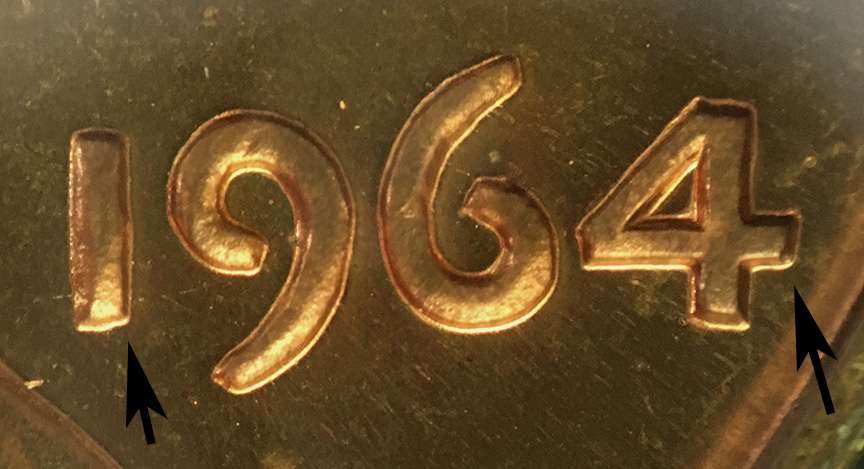 1964-Proof-Lincoln-Memorial-Cent-Doubled-DieS-DDO-001,-DDR-022