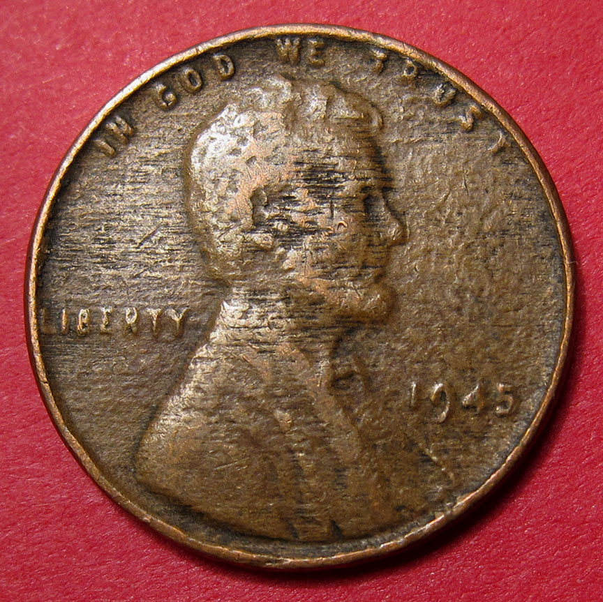 1945-Lincoln-Wheat-Cent-Planchet-Trouble-Or-Acid-Washed---Which-Is-It?