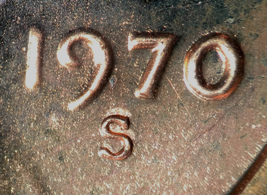 1970-S-Lincoln-Memorial-Cent-Proof--Small-Date-From-Roll