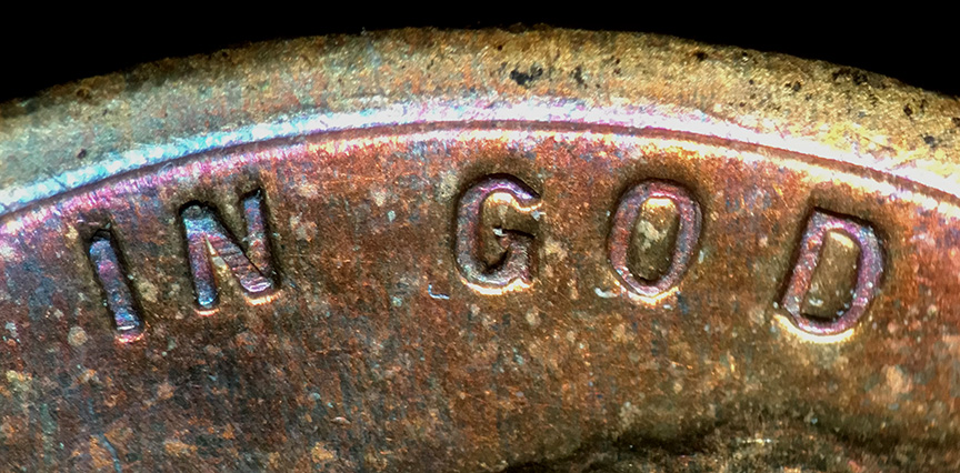 1916-Lincoln-Wheat-Cent---Prooflike-Toned-Coin