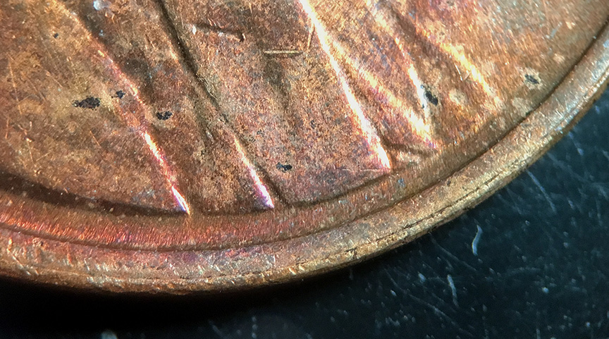 1916-Lincoln-Wheat-Cent---Prooflike-Toned-Coin