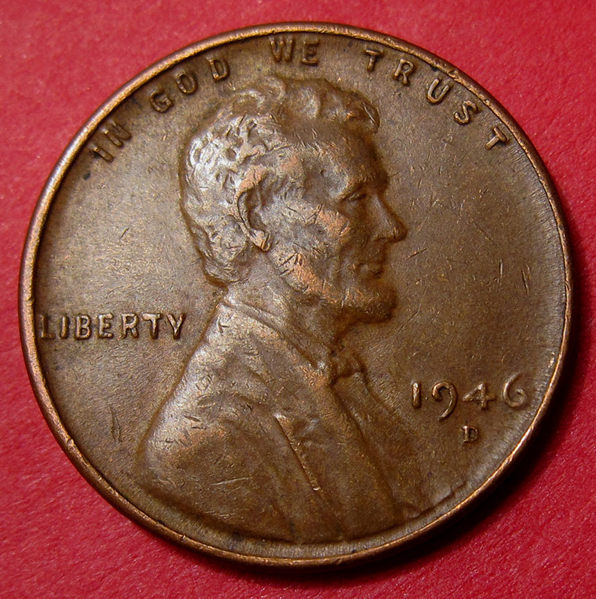 1946-D-Lincoln--Wheat-Cent---RPM-007-Southwest