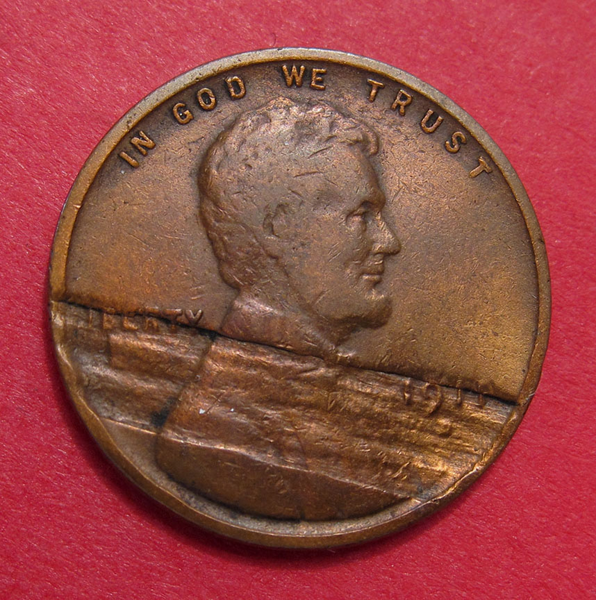 1919-Lincoln-Wheat-Cent---Clamshell-Lamination