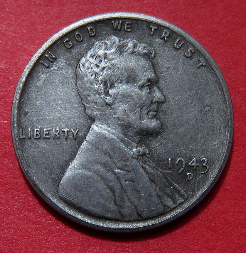 1943-D/D-Lincoln-Wheat-Cent-RPM-012-Harshly,-Horribly-Cleaned