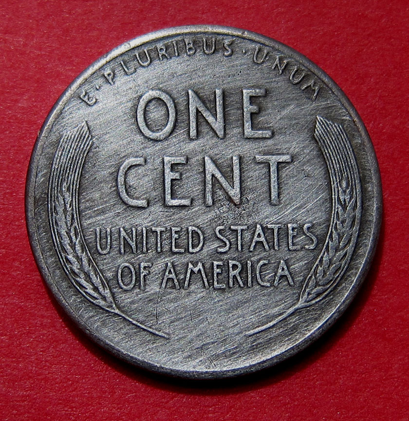 1943-D/D-Lincoln-Wheat-Cent-RPM-012-Harshly,-Horribly-Cleaned
