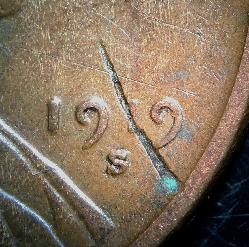 1919-S-Lincoln-Wheat-Cent---Minor-Struck-Through-Error