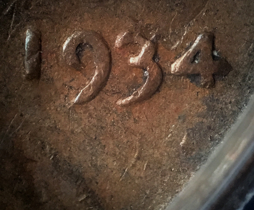1934-Lincoln-Wheat-Cent-Doubled-Die--DDO-004,-FS-101---PCGS-VF35