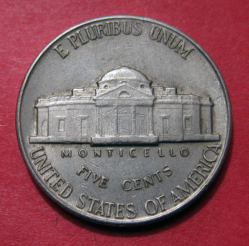 1938-Jefferson-Nickel---Pit-Looks-Like-Pin-Hole-No-Pressure-Ridge