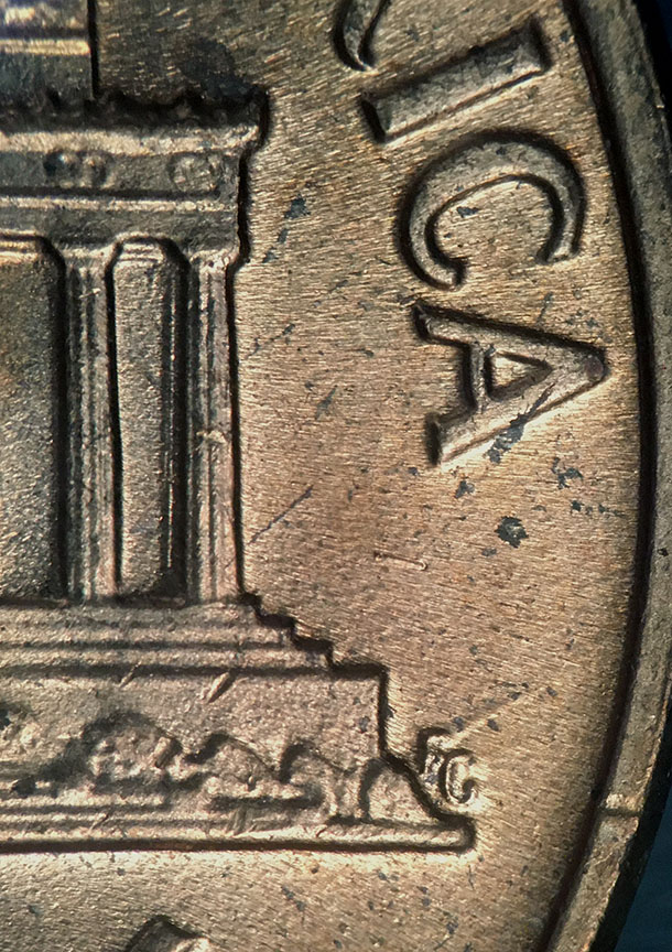 1968-D/D-Lincoln-Memorial-Cent-RPM-001,-FS-501-West---MS-Stage-A