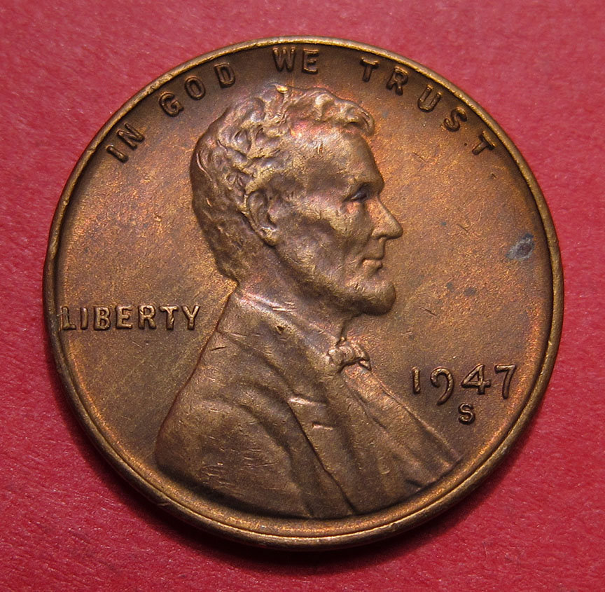 1947-Sans-Serif/Serif-S-Lincoln-Wheat-Cent-RPM-004,-FS-504---Much-Sadness