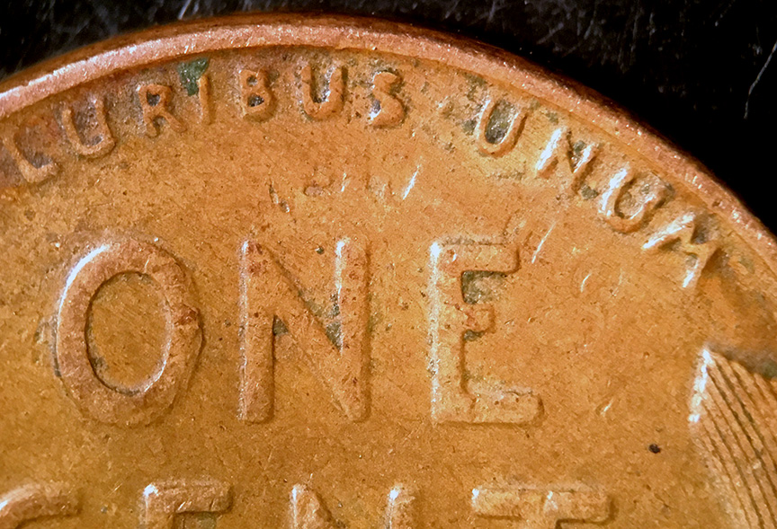 1940-Lincoln-Wheat-Cent---PSD?--Reversed-Letters-On-Reverse