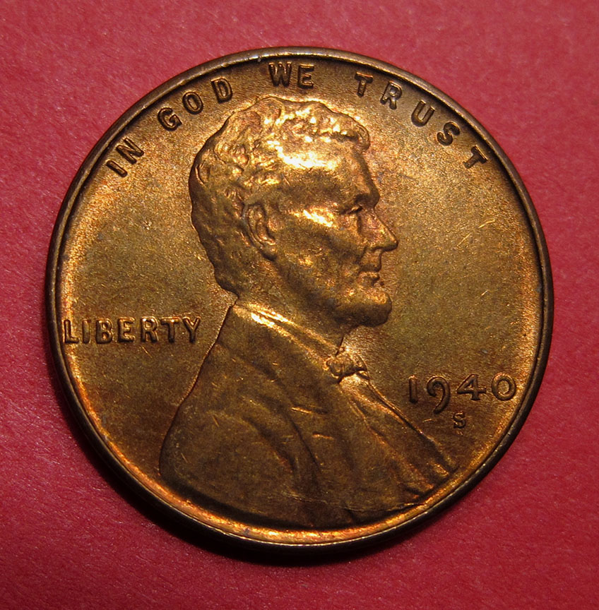 1940-S-Lincoln-Wheat-Cent-Mint-Error---Pre-Cud-Rcd-1c-1940-S-81R