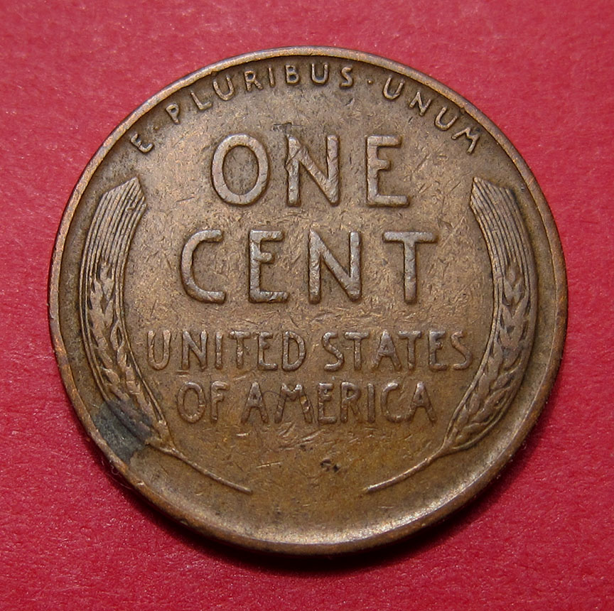 1938-Lincoln-Wheat-Cent-Mint-Error---Struck-Through-Wire