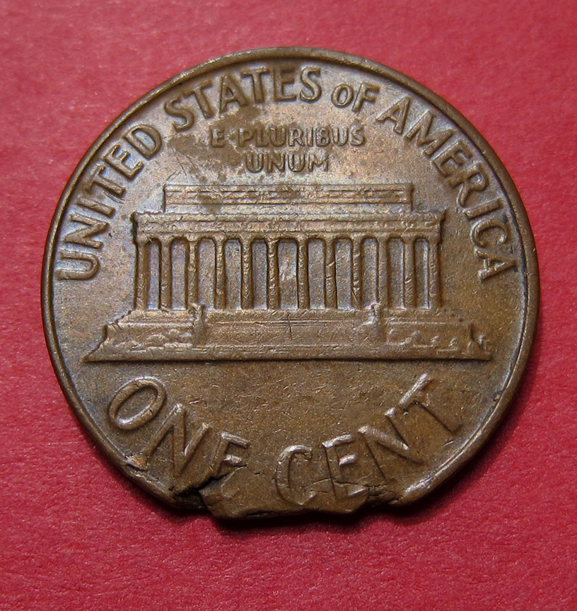 1962-Lincoln-Memorial-Cent-Mint-Error---Ragged-Clip
