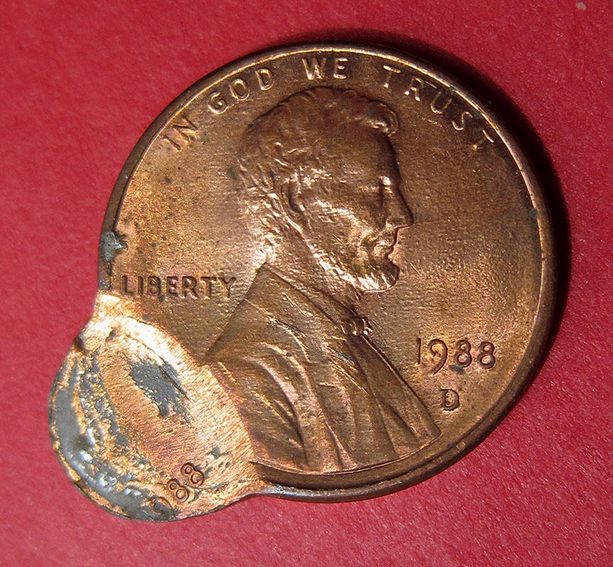 1988-D-Lincoln-Memorial-Cent-Mint-Error---Double-Struck