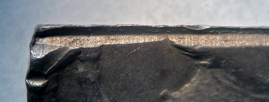 1921-Buffalo-Three-Cent-Piece,-Er,-Nickel---Cut-Coin