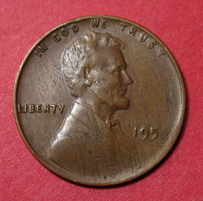 195x-Lincoln-Wheat-Cent-Mint-Error---Tapered-Planchet-2.65g