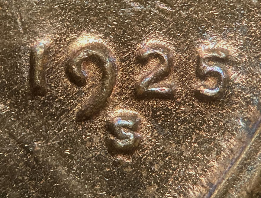 1925-S/S-Lincoln-Wheat-Cent-RPM-001,-FS-501