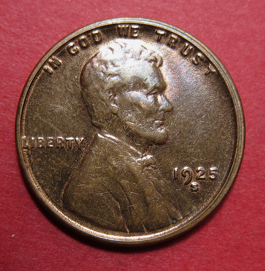 1925-S/S-Lincoln-Wheat-Cent-RPM-001,-FS-501