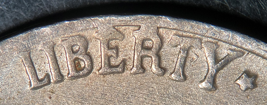 1960-D-Jefferson-Nickel-Mint-Error---Struck-On-Split-Planchet-+-Cuds