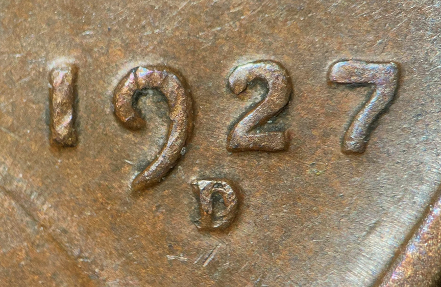 1927-D/D-Lincoln-Wheat-Cent-Doubled-Die---DDO-001,-RPM-001,-FS-501